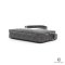CELINE HORIZONTAL MESSENGER MEDIUM BLACK CANVAS GHW