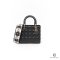 DIOR LADY MEDIUM BLACK LAMB GHW