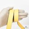 Fendi Mini Box Logo Crossbody Bag With Yellow Calfskin