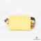 Fendi Mini Box Logo Crossbody Bag With Yellow Calfskin