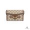 GUCCI HORSEBIT 1955 CAMERA BROWN GG MONOGRAM GHW