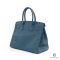 HERMES BIRKIN 30 BLUE ZELLIGE GHW STAMP A