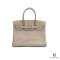 HERMES BIRKIN 30 ETAIN EPSOM SHW STAMP Q