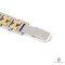 HERMES CLIPPER WATCH 2.5 CM WHITE STAINLESS STEEL GHW