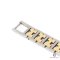 HERMES CLIPPER WATCH 2.5 CM WHITE STAINLESS STEEL GHW