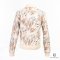 HERMES ESPRIT BOMBER JACKET 36 BEIGE FABRIC SHW