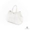 HERMES GARDEN PARTY 36 WHITE SHW STAMP O SQ