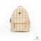 MCM BACKPACK SMALL BEIGE CALF GHW