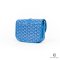 NEW GOYARD BELVEDERE PM BLUE CANVAS SHW