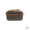 NEW GOYARD CAP VERT PM BROWN CANVAS