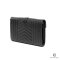 YSL ENVELOPE BLACK CHEVRON GHW