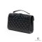 YSL ENVELOPE BLACK CHEVRON GHW