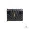 YSL ENVELOPE CLUTCH BLACK GHW