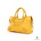 BALENCIAGA CITY GIANT CLASSIC BAG YELLOW CALF SHW