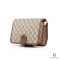 GUCCI GG RETRO SHOULDER BAG 20CM BEIGE GG MONOGRAM GHW