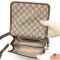 GUCCI GG RETRO SHOULDER BAG 20CM BEIGE GG MONOGRAM GHW