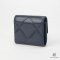 CHANEL TRIFOLD WALLET 19 SHORT BLUE NAVY GHW