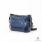 CHANEL GABRIELLE SMALL BLUE NAVY LAMB SGHW