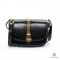 GUCCI SYLVIE 1969 MINI BLACK CALF GHW