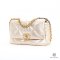 CHANEL FLAP 19 26 GOLD METALLIC RGHW