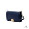 CHANEL BOY 11_ BLUE CALF GHW