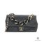 CHANEL FLAP 10_ BLACK GOAT GBHW