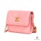 CHANEL CARD WITH ADJUSTABLE BALL XL PINK LAMB GHW