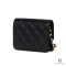 CHANEL WALLET WITH STRAP 5_ BLACK CAVIAR GHW