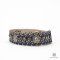 DIOR STRAP WITH STUD 33_ NAVY OBLIQUE JACQUARD GHW