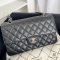 CHANEL CLASSIC 10_ BLACK CAVIAR SHW