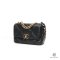 CHANEL FLAP 19 26 BLACK LAMB SGHW