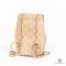 CHANEL BACKPACK 2 POCKETS SMALL BEIGE CAVIAR GHW