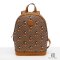 GUCCI X DISNEY BACKPACK 25 BROWN MICKEY CANVAS GHW