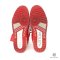 LV SNEAKERS 9.5 WHITE RED