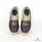 GUCCI MARMONT LOAFER 38.5 BLACK CALF GHW