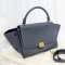 CELINE TRAPEZE SMALL BLUE NAVY CALF GHW