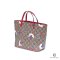 GUCCI KID_S TOTE BROWN RED GG SUPREME MONOGRAM SHW