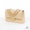 CHANEL CLASSIC 10_ BEIGE CAVIAR GHW