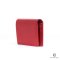 GUCCI CARD HOLDER SHORT RED EMBOSSED GHW