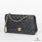 CHANEL CLASSIC 10 BLACK CAVIAR GHW