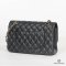 CHANEL CLASSIC 10 BLACK CAVIAR GHW