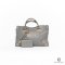 BALENCIAGA CITY EDGE GREY CALF GHW