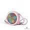 GUCCI ROUND BAG MINI MULTICOLOR PINK CANVAS SHW