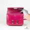 HERMES CONSTANCE 18 ROSE PINK CROC SHW