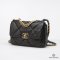 CHANEL FLAP 19 26 BLACK LAMB SGHW 