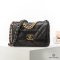 CHANEL FLAP 19 26 BLACK LAMB SGHW 