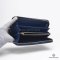 PRADA ZIPPY WALLET LONG NAVY CALF GHW