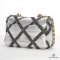  CHANEL FLAP 19 26 SILVER METALLIC LIMITEAD BLACK LAMB SGHW