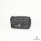 CHANEL CLASSIC 11 BLACK LAMB SHW