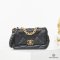 CHANEL FLAP 19 26 BLACK LAMB SGHW